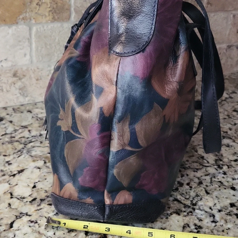 Patricia Nash Witney Shoulder Bag Tote Peruvian Painting - Picture 8 of 12